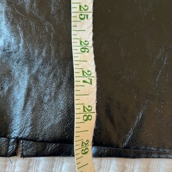 Marella Faux Leather Coated Pencil Skirt - 6 - Picture 7 of 15